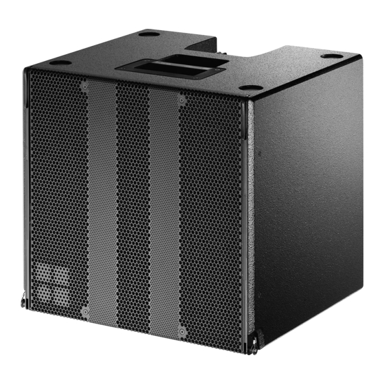 d&b audiotechnik t-sub User Manual
