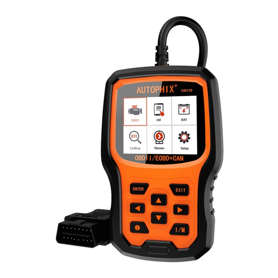 Autophix OM129 User Manual