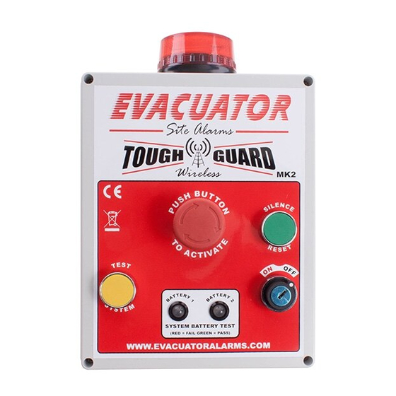 Evacuator Tough Guard Wireless Instructions