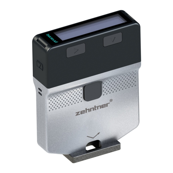 Proceq Zehntner ZG8000 Quick Reference