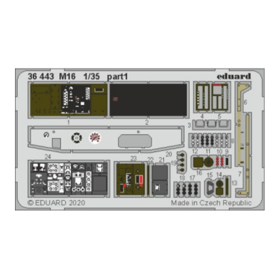 Eduard M16 Quick Start Manual
