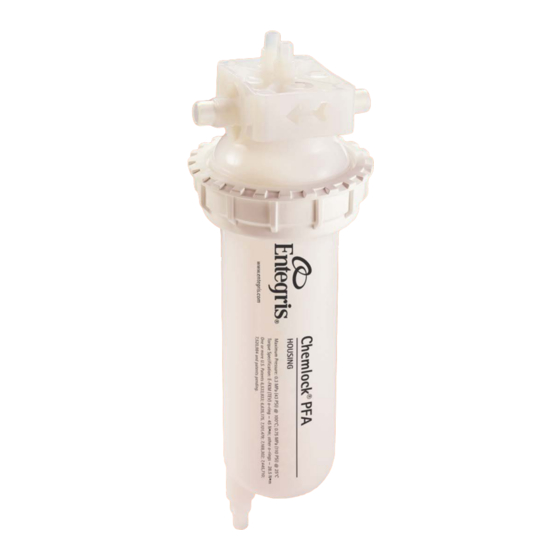 entegris CHEMLOCK PFA Installation And Use Manual
