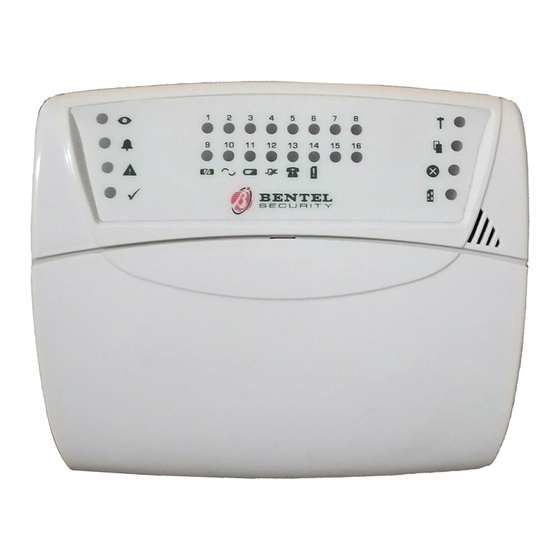 Bentel ALISON/8L Quick Start Manual