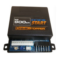 CrimeStopper RS-900ER.III Installation Instructions Manual