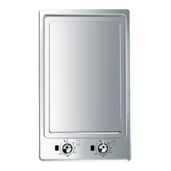 Smeg PGF30T-1 Instructions For Use Manual