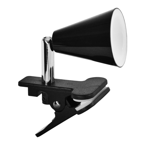 User Manuals: Anslut 019954 Clamp Spotlight