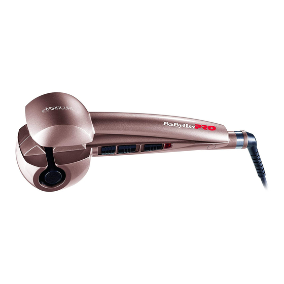 BaBylissPro MIRACURL BAB2665RGE Manual