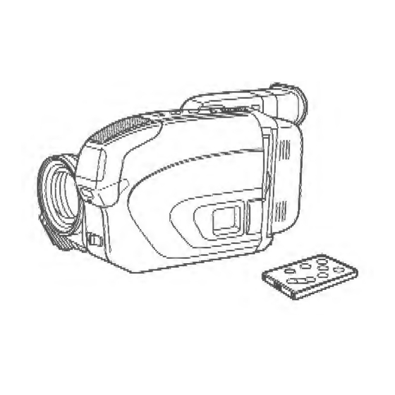 Panasonic Palmcorder IQ PVD-526 Operating Instructions Manual