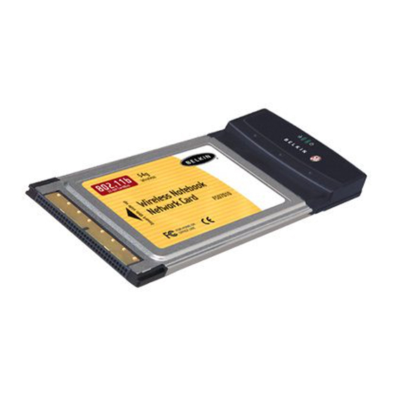 Belkin F5D7010 User Manual