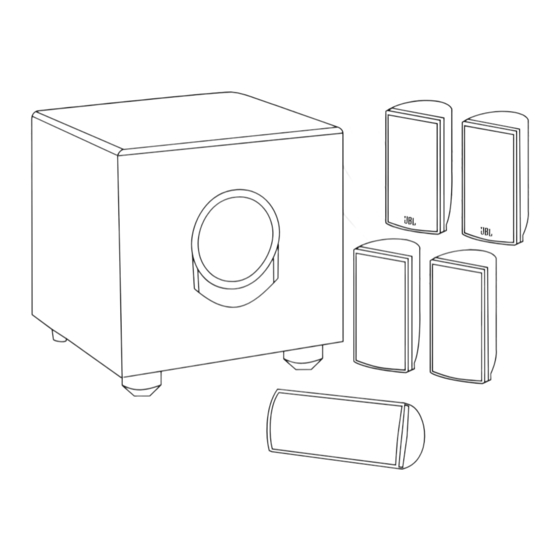 JBL SCS150 Owner's Manual