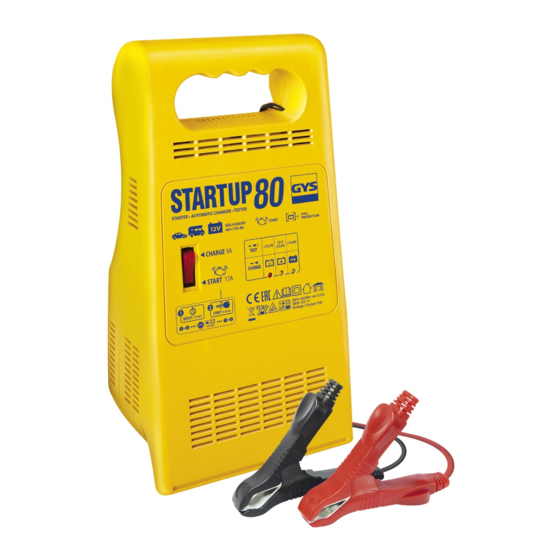 GYS START UP 80 Manual