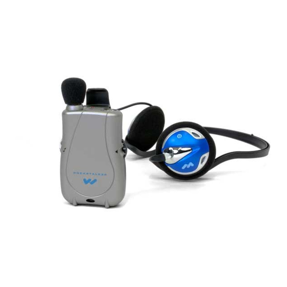 Williams Sound Pocketalker PKT Manual
