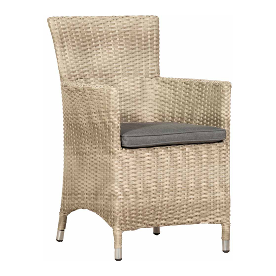 Royalcraft Weather Shield Lisbon Corner Chair Assembly Instructions