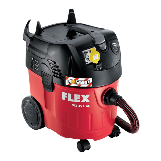 Flex VCE 35 L AC 110/BS-4h Manual