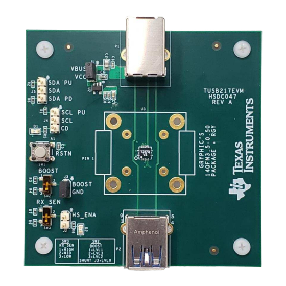 Texas Instruments TUSB217EVM User Manual