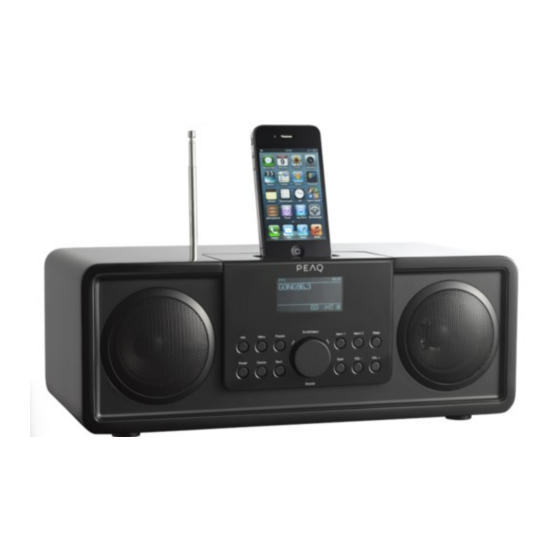 Peaq PDR300 Quick Start Manual