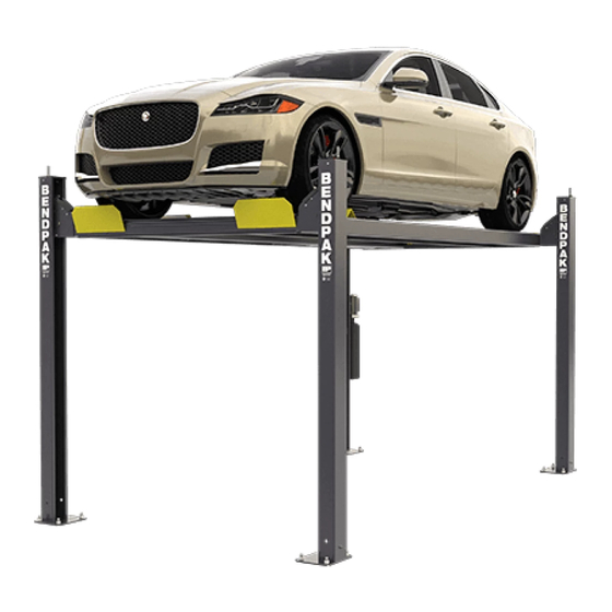 BendPak HD-7P Service Manual