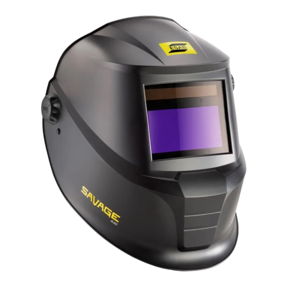 ESAB SAVAGE A40 User Instructions