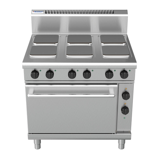 Waldorf 800 Series Installation And Operation Manual