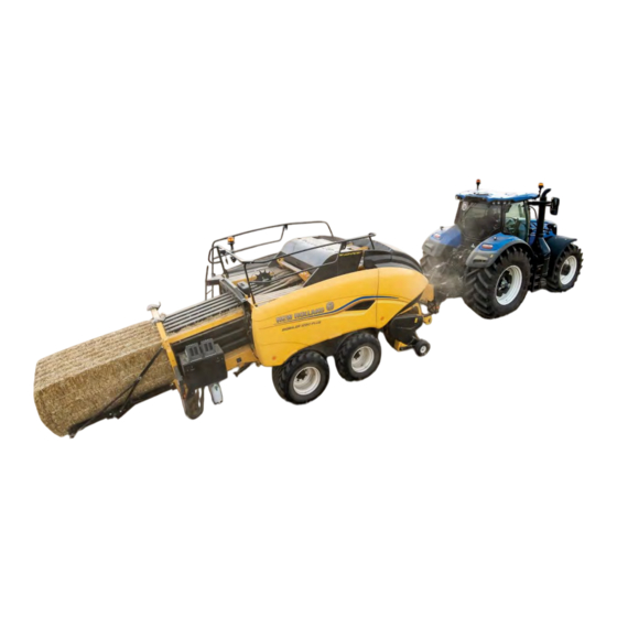 New Holland BigBaler PLUS Quick Operation Manual