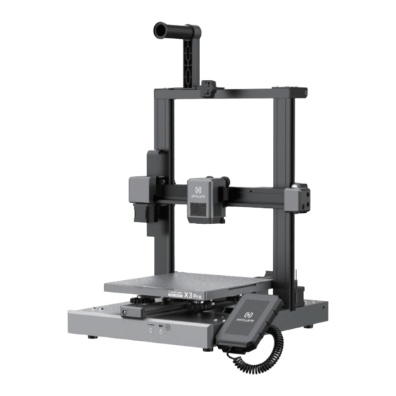 Artillery Sidewinder X3 Pro User Manual