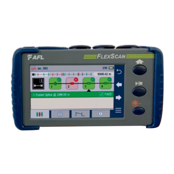 AFL FlexScan FS300 Quad OTDR Buyer's Manual