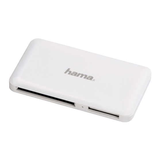 Hama Slim Operating Instructions Manual