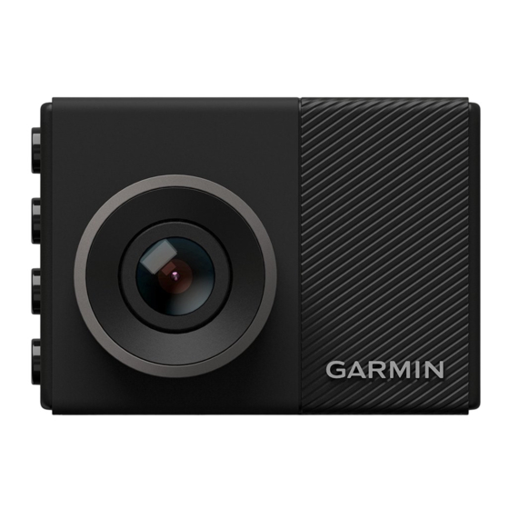 Garmin DASH CAM 45 Owner's Manual