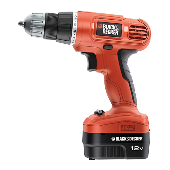 Black & Decker CD14C Operating Instructions Manual