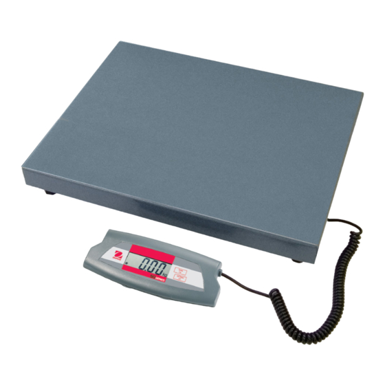 OHAUS SD75L Instruction Manual