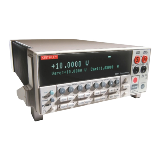 Keithley 2430 Service Manual