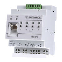 Rutenbeck Control IP 4 Operating Instructions Manual