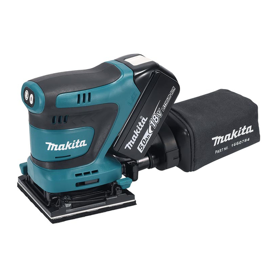 Makita DBO480 Instruction Manual