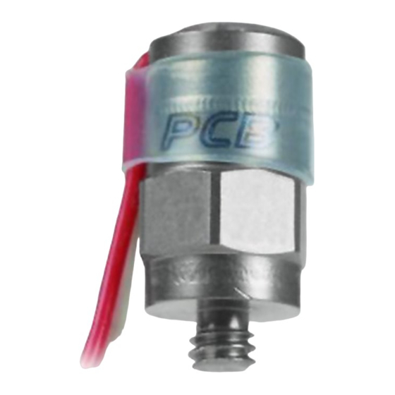 PCB Piezotronics ICP 353B77 Installation And Operating Manual