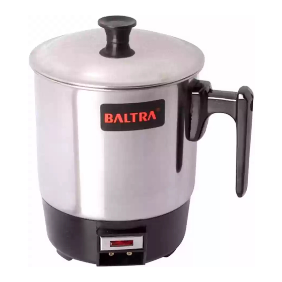 Baltra BHC-102 Troubleshoot Manual