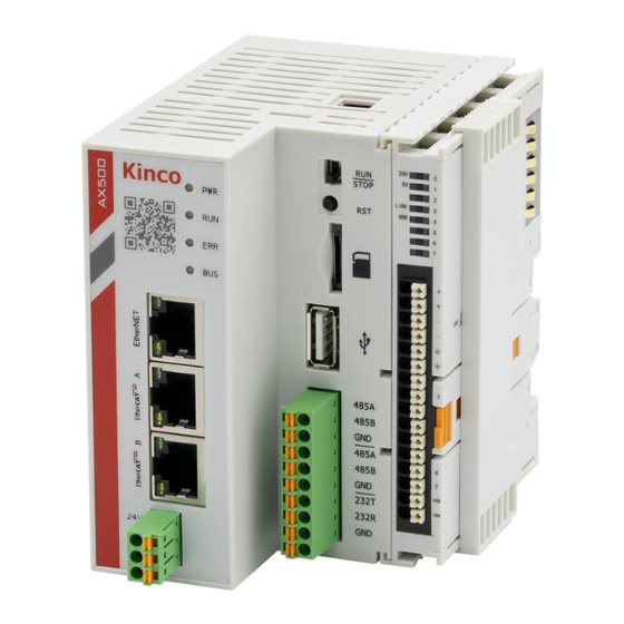 Kinco AX500 User Manual