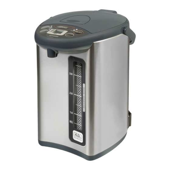 Zojirushi MICOM CD-WHC40 Operating Instructions Manual