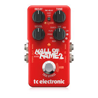 TC Electronic REVERB HALLOE FAME User Manual