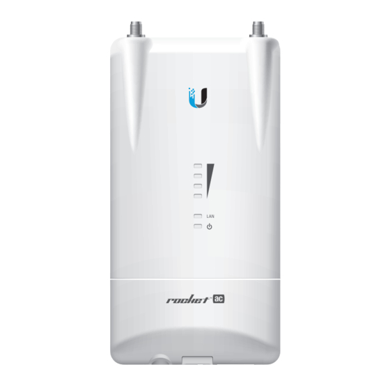 Ubiquiti Rocket 5AC Lite R5AC-Lite Quick Start Manual