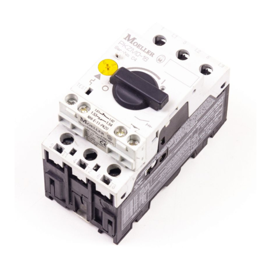 Moeller NHI-E PKZ0 Series Installation Instructions