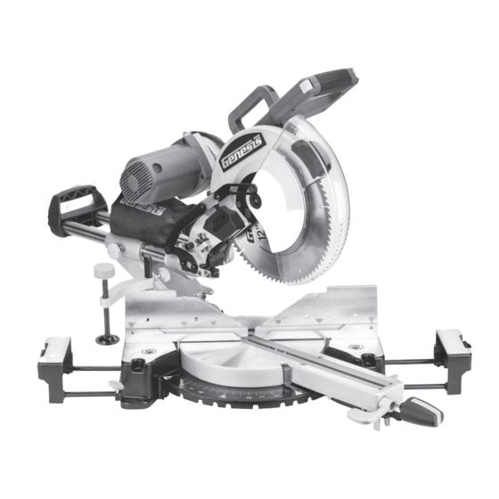 Genesis GMDB1215LF Compound Miter Saw Manuals