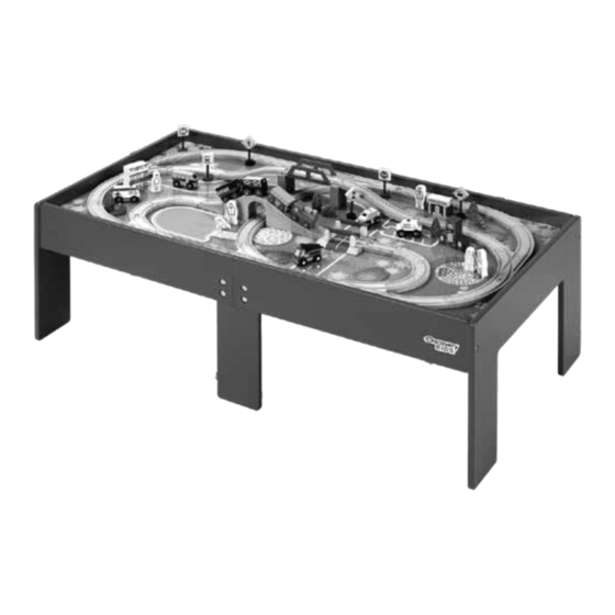 Discovery Kids WOODEN TABLE TRAIN SET Instruction Manual