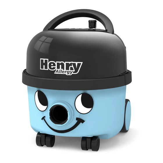 Numatic Henry Allergy Manuals
