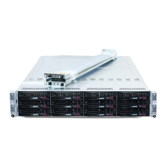 Supermicro SUPERSERVER 6028TP-HC1R Manuals