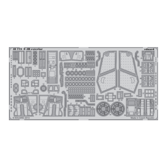 Eduard F-4B exterior Manual