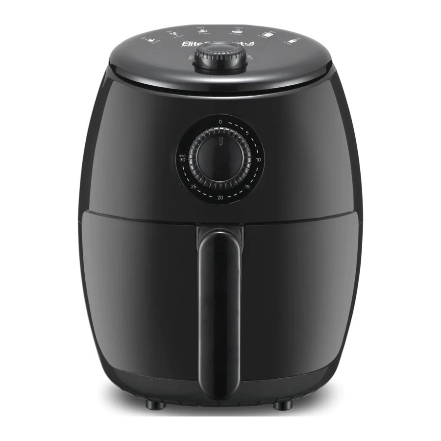 Elite Gourmet EAF-0201 - 2.1QT. Oil-Free Air Fryer Manual