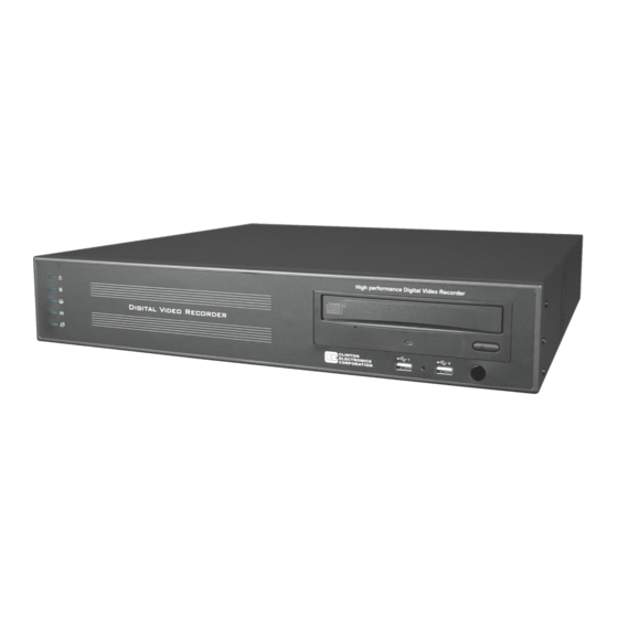 Clinton Electronics CE-DVR400 User Manual