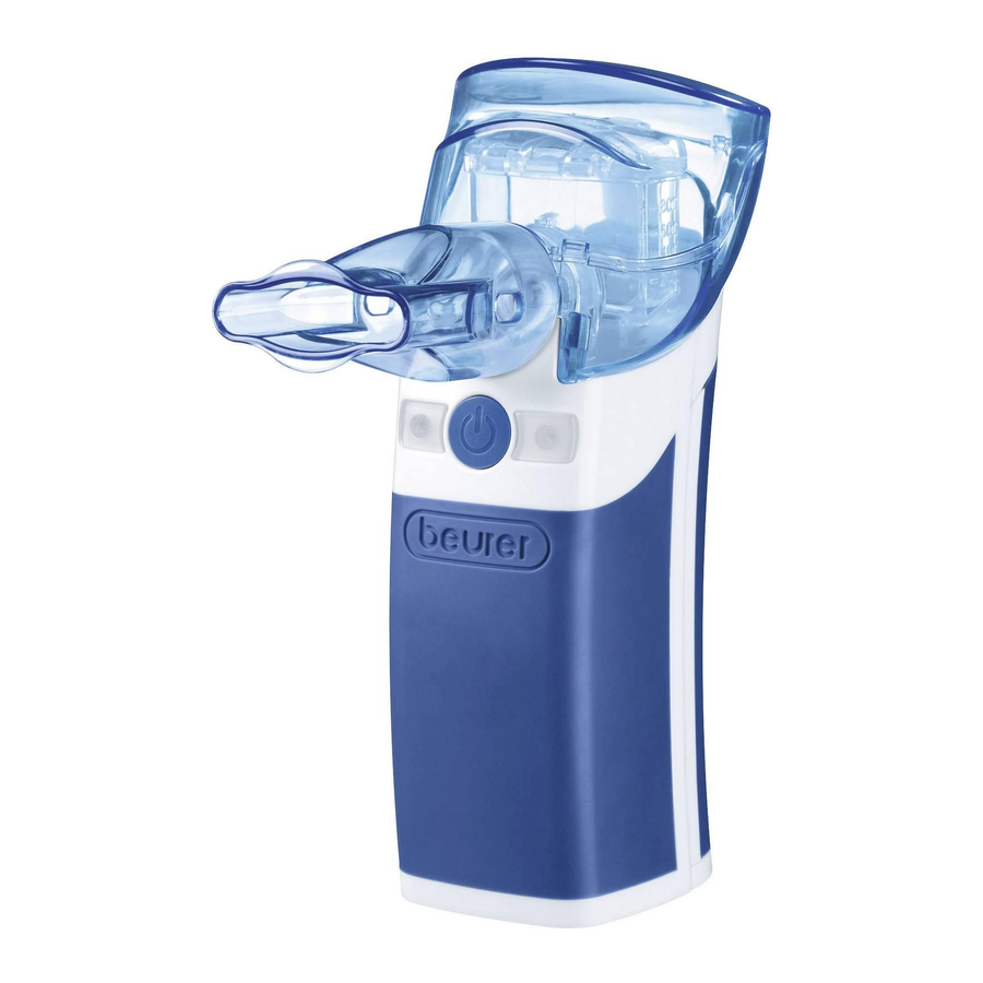 Beurer IH 50 Instructions For Use Manual