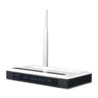 Planet WNRT-617G Quick Installation Manual
