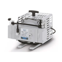 vacuubrand MD 4C EX Instructions For Use Manual